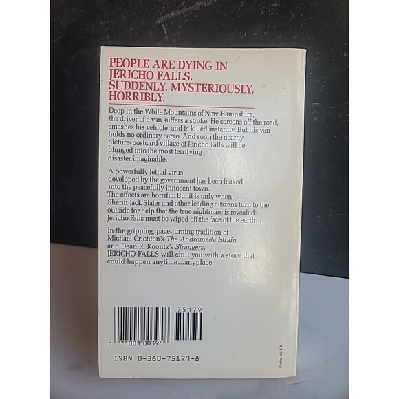 Jericho Falls By Christopher Hyde Paperback - Picture 9 of 10